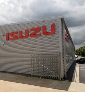Large exterior signage