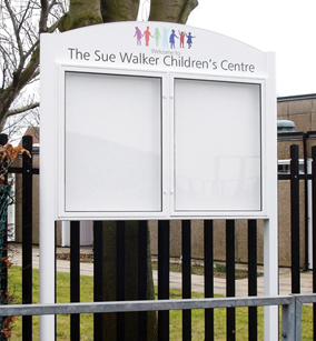 Lynester External Lockable Notice Board